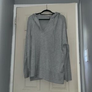 LOFT Lou & Grey NWOT Gray Hoodie